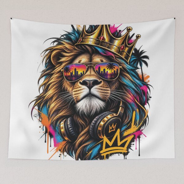 Item preview, Lion Streetwear Urban Animal designed and sold by mariedesigner.