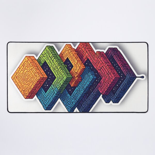 Item preview, Colorful fractals in the cosmic dance designed and sold by Mianku | Für das Leben.