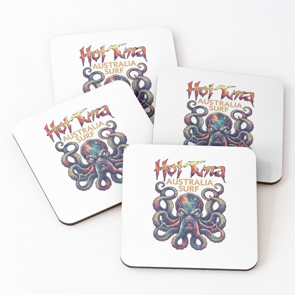 Item preview, Hot Tuna Surfwear Australia - Retro Fish Logo designed and sold by Colorful-Garden.