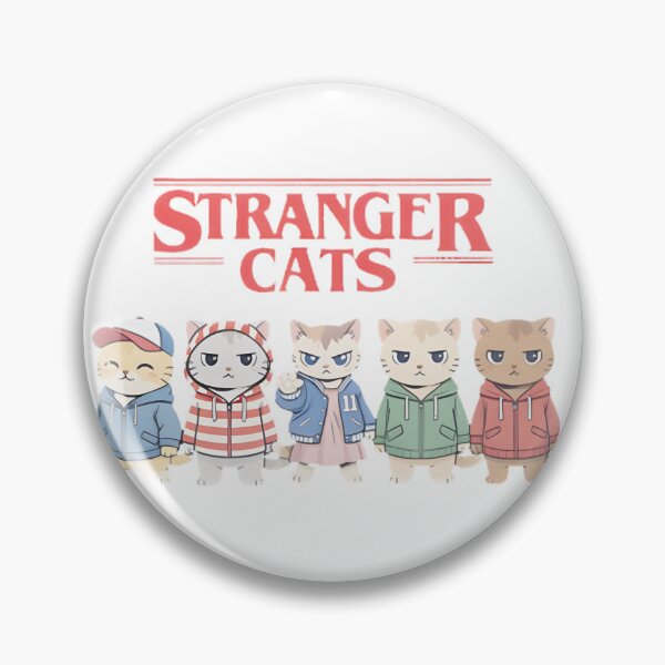 Item preview, Stranger Cats Stranger Things designed and sold by RomayneMoskop1.