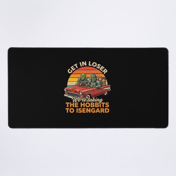 Item preview, Get In Loser Fantasy Parody Retro 50s Car Meme Geeky Mashup designed and sold by AdyKurniawan.