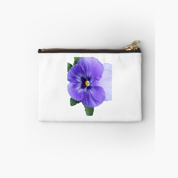Item preview, blue viola floral design designed and sold by introvertarts.