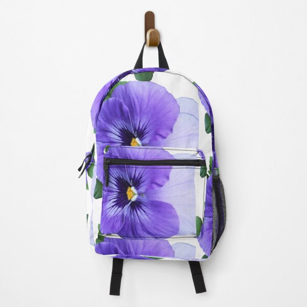 Artikelvorschau, Blumendesign mit blauen Veilchen entworfen und verkauft von introvertarts.