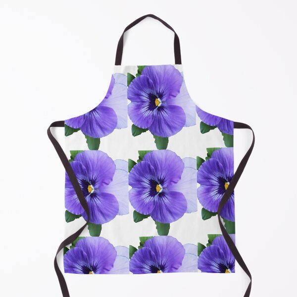 Item preview, blue viola floral design designed and sold by introvertarts.