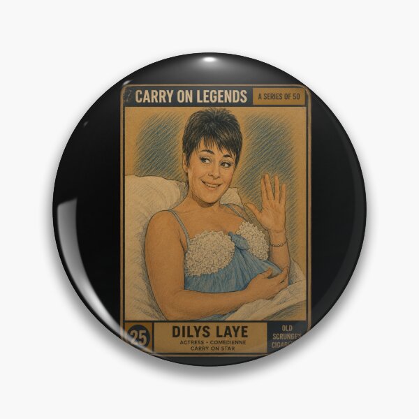 Item preview, Dilys Laye - Carry On Trading Cards designed and sold by halibutgoatramb.