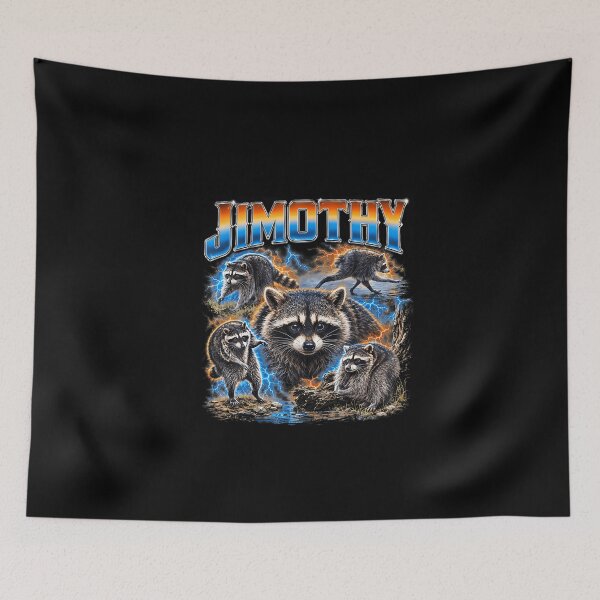 Item preview, Jimothy Raccoon Seattle Meme Funny Trash Panda designed and sold by ChaosColorCo.