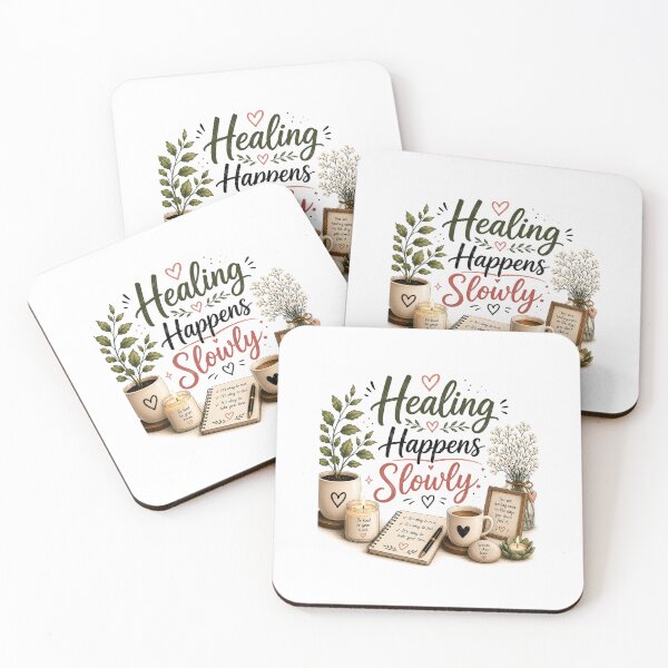 Item preview, Healing Happens Slowly designed and sold by KrithigaArts.