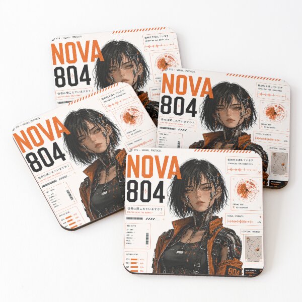Item preview, Nova 804 Cyberpunk Anime designed and sold by NordenPosters.