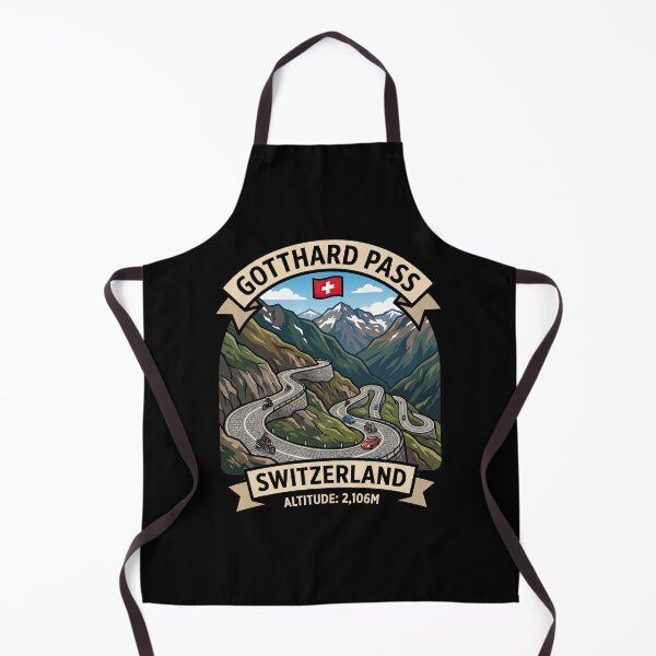Item preview, Gotthard Pass Swiss Alps Motorcycle Route Design designed and sold by enzoade.