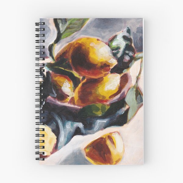 Item preview, acrylic painting lemon bowl designed and sold by crissini.