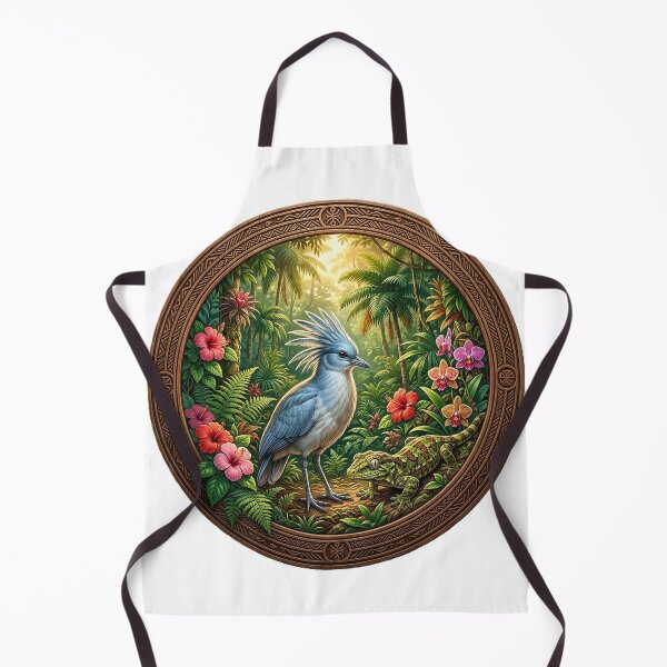 Item preview, Cagou and Gecko in the Tropical Forest designed and sold by Hawaii26.