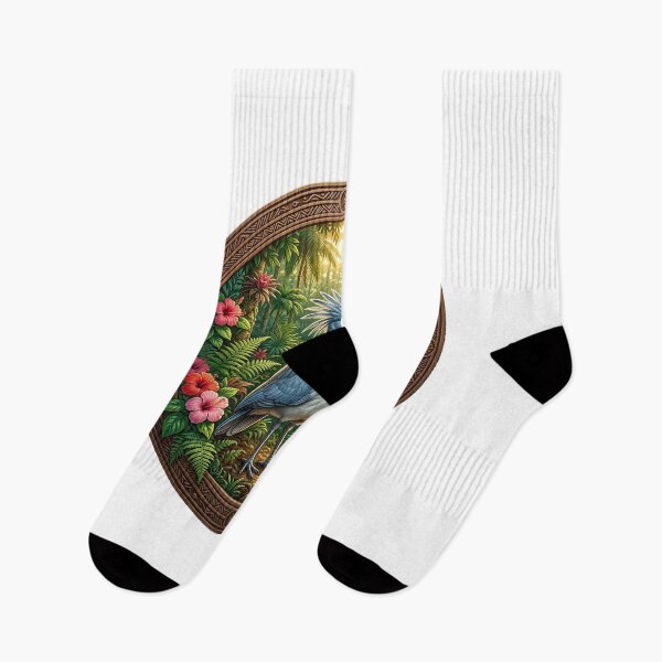 Item preview, Cagou and Gecko in the Tropical Forest designed and sold by Hawaii26.