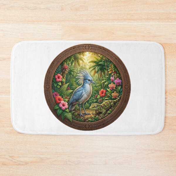 Item preview, Cagou and Gecko in the Tropical Forest designed and sold by Hawaii26.