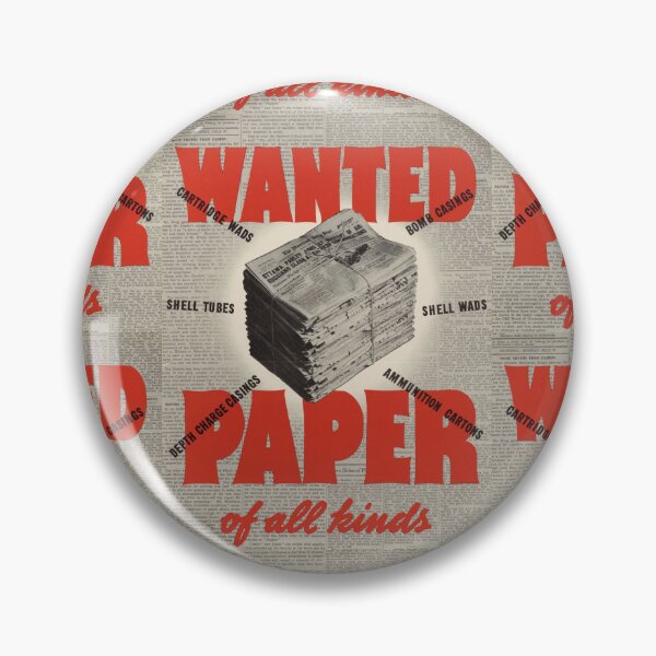 Item preview, WANTED PAPER designed and sold by THE GOOD FIND.