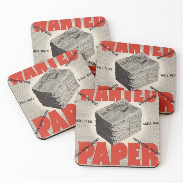 Item preview, WANTED PAPER designed and sold by THE GOOD FIND.