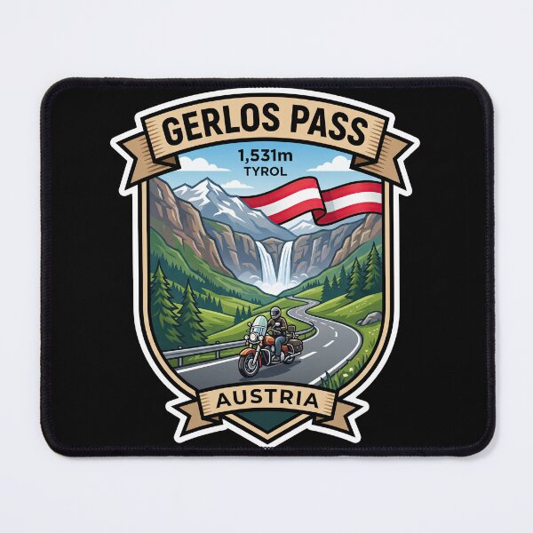 Item preview, Gerlos Pass Austria Scenic Route Mountain Design designed and sold by enzoade.