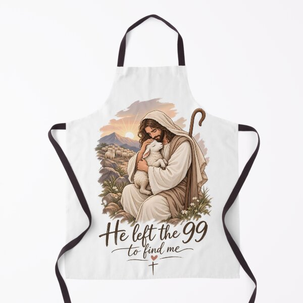 Item preview, He Left the 99 to Find Me - Christian Lost Sheep designed and sold by oumayma mokrane.