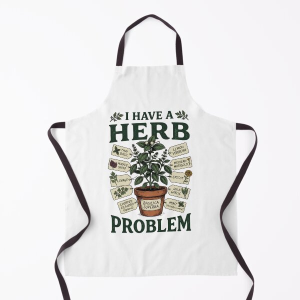 Item preview, I Have a Herb Problem Funny Gardening T-Shirt | Plant Lover Gift designed and sold by lakshitha99.