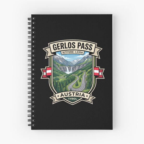 Item preview, Gerlos Pass Austrian Alps Driving Road Graphic designed and sold by enzoade.