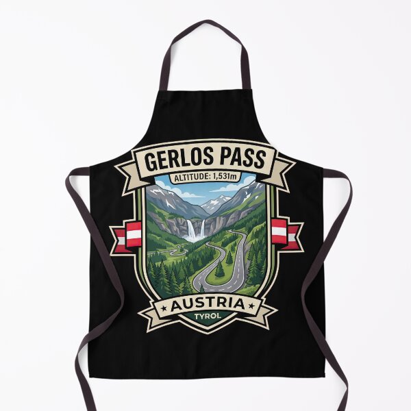 Item preview, Gerlos Pass Austrian Alps Driving Road Graphic designed and sold by enzoade.