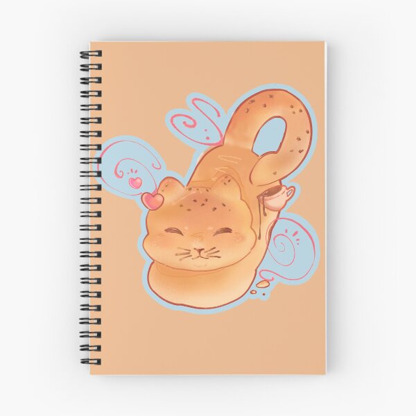 Item preview, Cute bread loaf cat chibi drawing  designed and sold by drawwithnong.