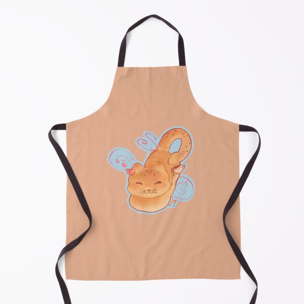 Item preview, Cute bread loaf cat chibi drawing designed and sold by drawwithnong.