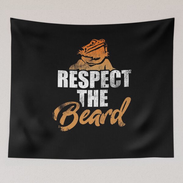 Item preview, Respect The Beard designed and sold by Kieran Abbott.
