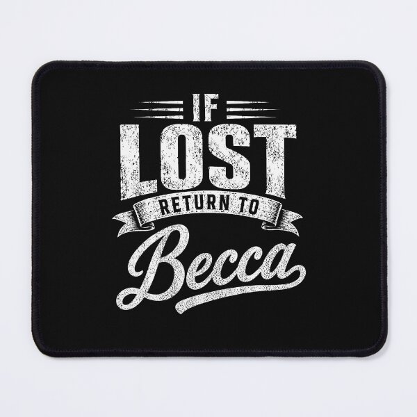 Item preview, If Lost Return To Becca Couples Funny Matching designed and sold by ripgoatclothing.