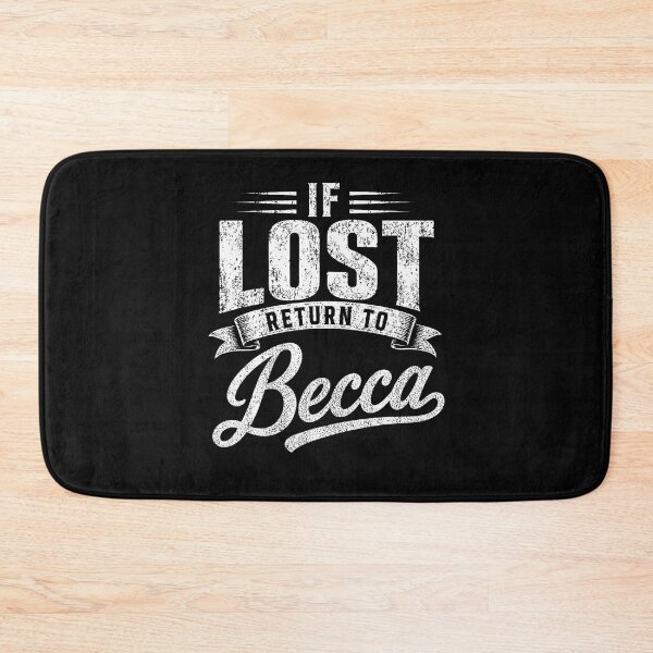 Item preview,  If Lost Return To Becca Couples Funny Matching designed and sold by ripgoatclothing.