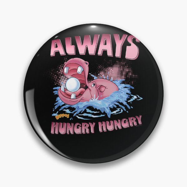 Item preview, Always Hungry Pink Retro designed and sold by ripgoatclothing.