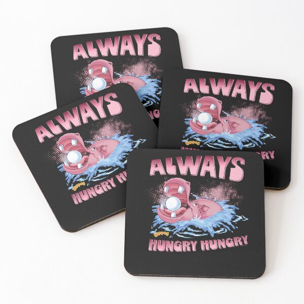 Item preview, Always Hungry Pink Retro designed and sold by ripgoatclothing.