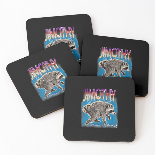Item preview, Jimothy Raccoon Viral Seattle Feral Legend Meme designed and sold by ChaosColorCo.