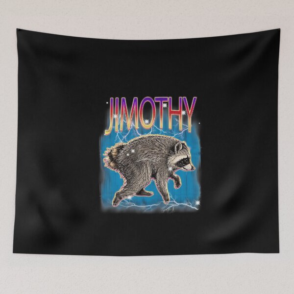 Item preview, Jimothy Raccoon Viral Seattle Feral Legend Meme designed and sold by ChaosColorCo.