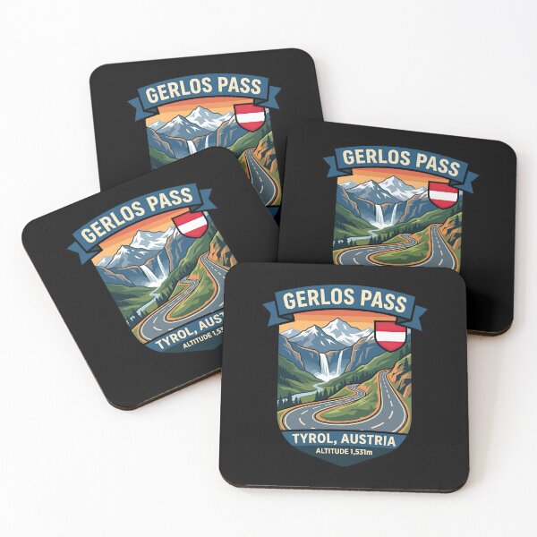 Item preview, Gerlos Pass Tyrol Austria Scenic Alpine Road Graphic designed and sold by enzoade.