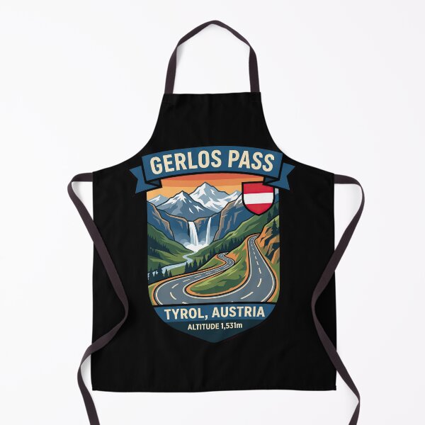 Item preview, Gerlos Pass Tyrol Austria Scenic Alpine Road Graphic designed and sold by enzoade.