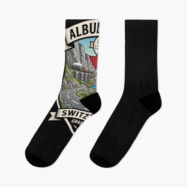 Item preview, Albula Pass Graubünden Biker Mountain Pass Design designed and sold by enzoade.