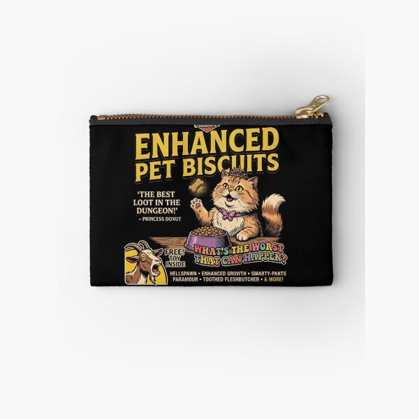 Item preview, Enhanced Pet Biscuits Retro Ad - Princess Donut LitRPG designed and sold by AdyKurniawan.