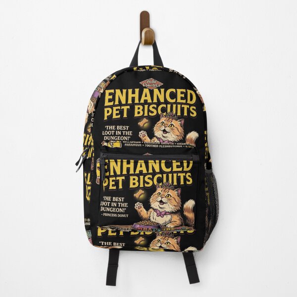 Item preview, Enhanced Pet Biscuits Retro Ad - Princess Donut LitRPG designed and sold by AdyKurniawan.
