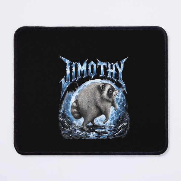 Item preview, Jimothy Viral Raccoon Howling At The Moon Meme designed and sold by ChaosColorCo.