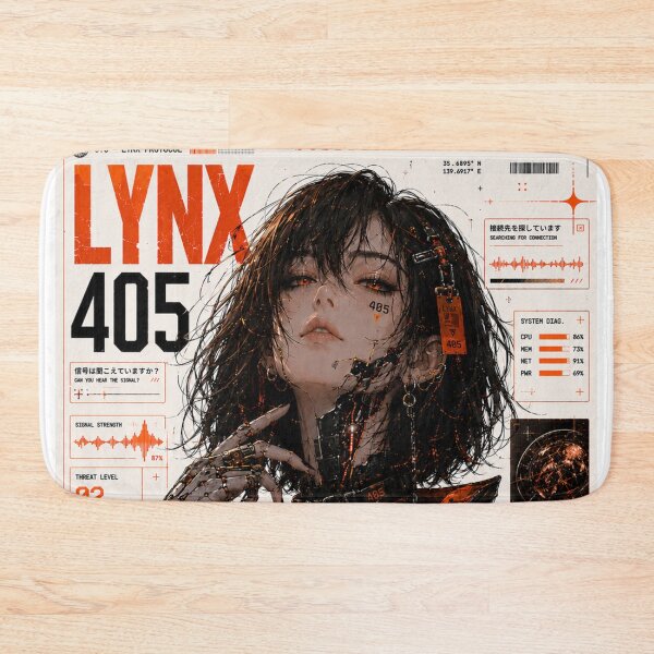Item preview, Lynx 405 Cyberpunk Anime designed and sold by NordenPosters.