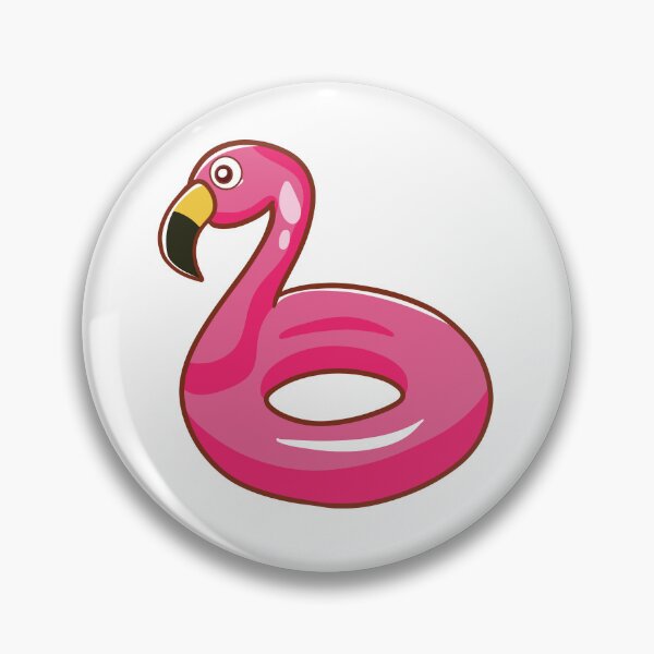 Item preview, Hot Pink Flamingo Floaty designed and sold by cookie-scout.