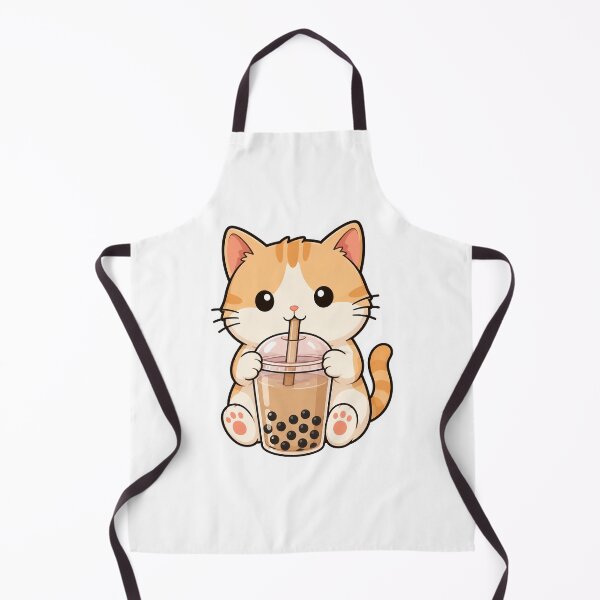 Item preview, Cute Bubble Tea Cat designed and sold by PawsGiggles.