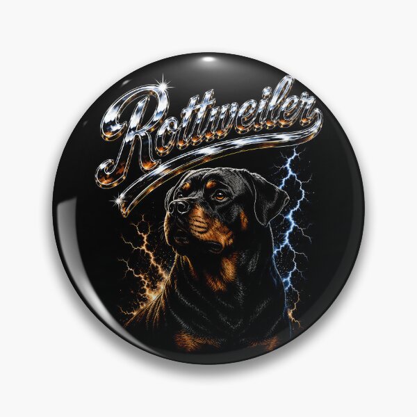 Item preview, Vibrant Rottweiler Design with Electric Accents designed and sold by rafaeltto.