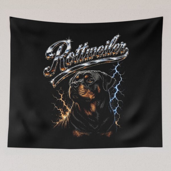 Item preview, Vibrant Rottweiler Design with Electric Accents designed and sold by rafaeltto.