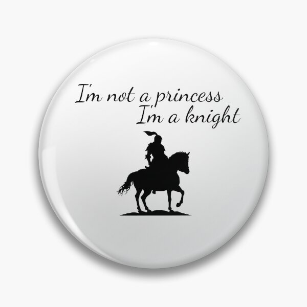 Item preview, I'm not a princess I'm a knight designed and sold by SlimyFish.
