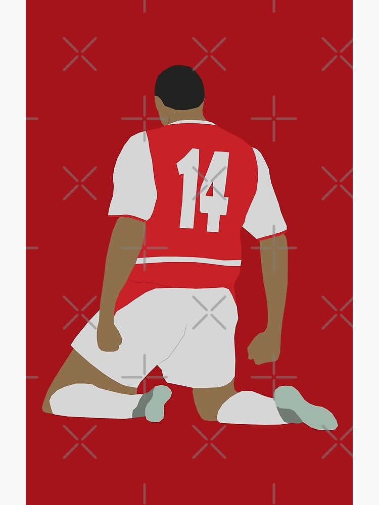 Thierry Henry 2005 Jersey Greeting Card for Sale by Zgjimi17