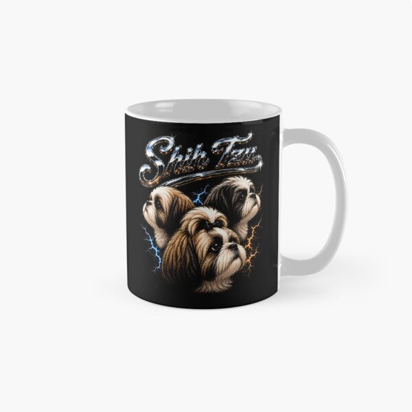 Item preview, Adorable Shih Tzu Trio with Electric Accents designed and sold by rafaeltto.