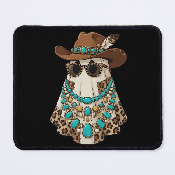 Item preview, Western Glam Ghost Cowgirl Hat Turquoise Jewelry designed and sold by CF_VintageDesign.