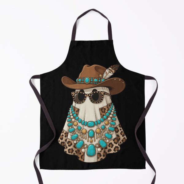 Item preview, Western Glam Ghost Cowgirl Hat Turquoise Jewelry designed and sold by CF_VintageDesign.