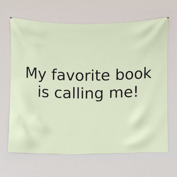 Item preview, My favorite book is calling me! designed and sold by English Learning.